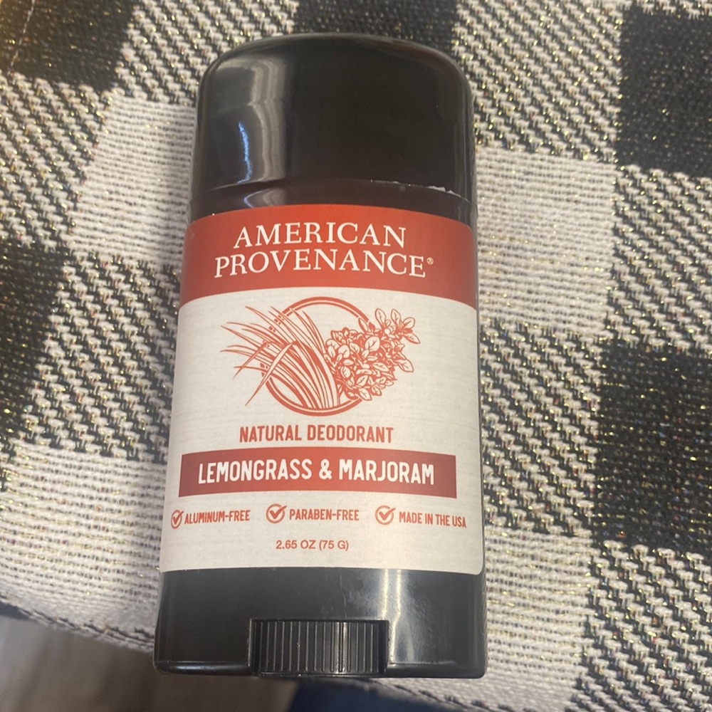 American provenance natural deodorant